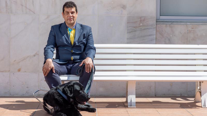 Rodrigo Santos, presidente da ACAPO